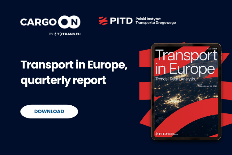 Transport in Europe February–April 2025
