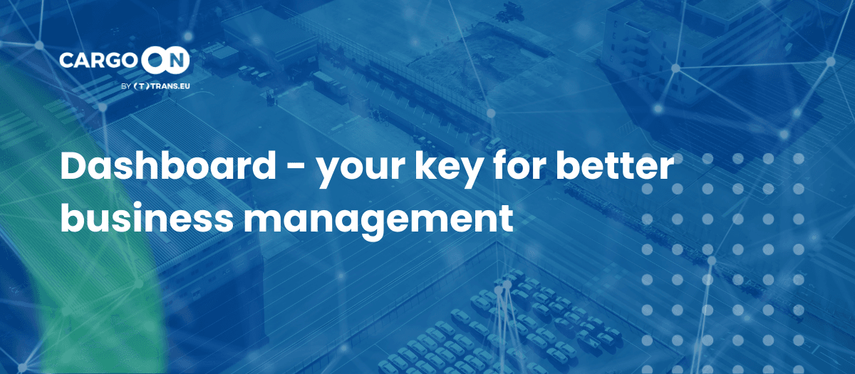New Dashboard – data at your fingertips