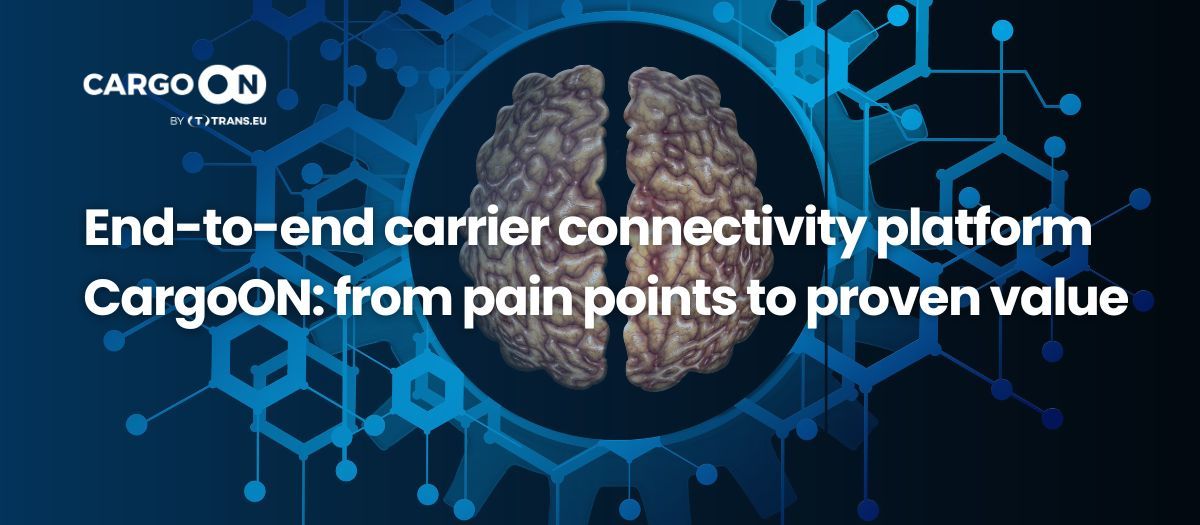 End-to-end carrier connectivity platform CargoON: from pain points to proven value