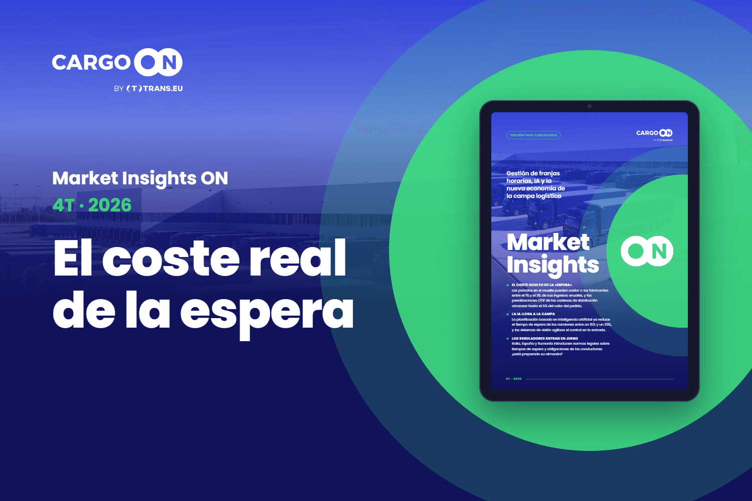 Perspectivas de mercado sobre el 4T/2026: el coste real de esperar en el muelle