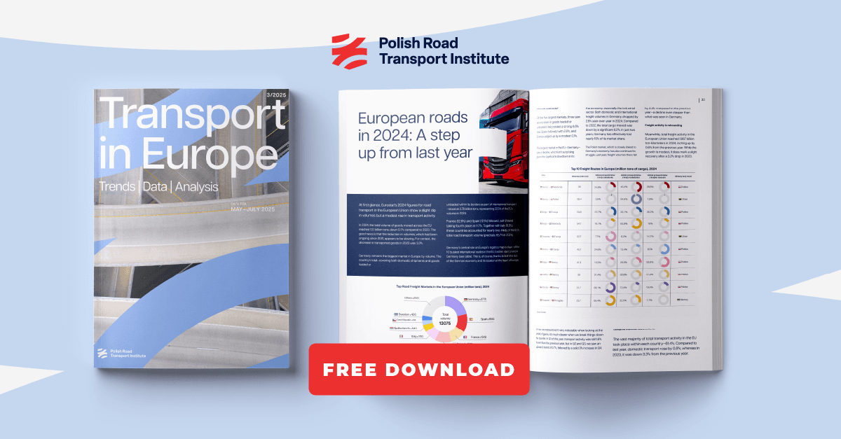 Transport in Europe May–July 2025